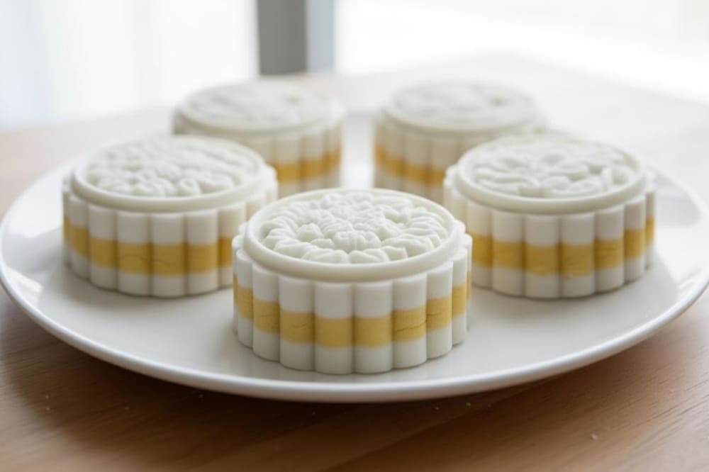 Bánh in Sóc Trăng với vỏ bánh gạo nếp cùng lớp nhân nhiều hương vị